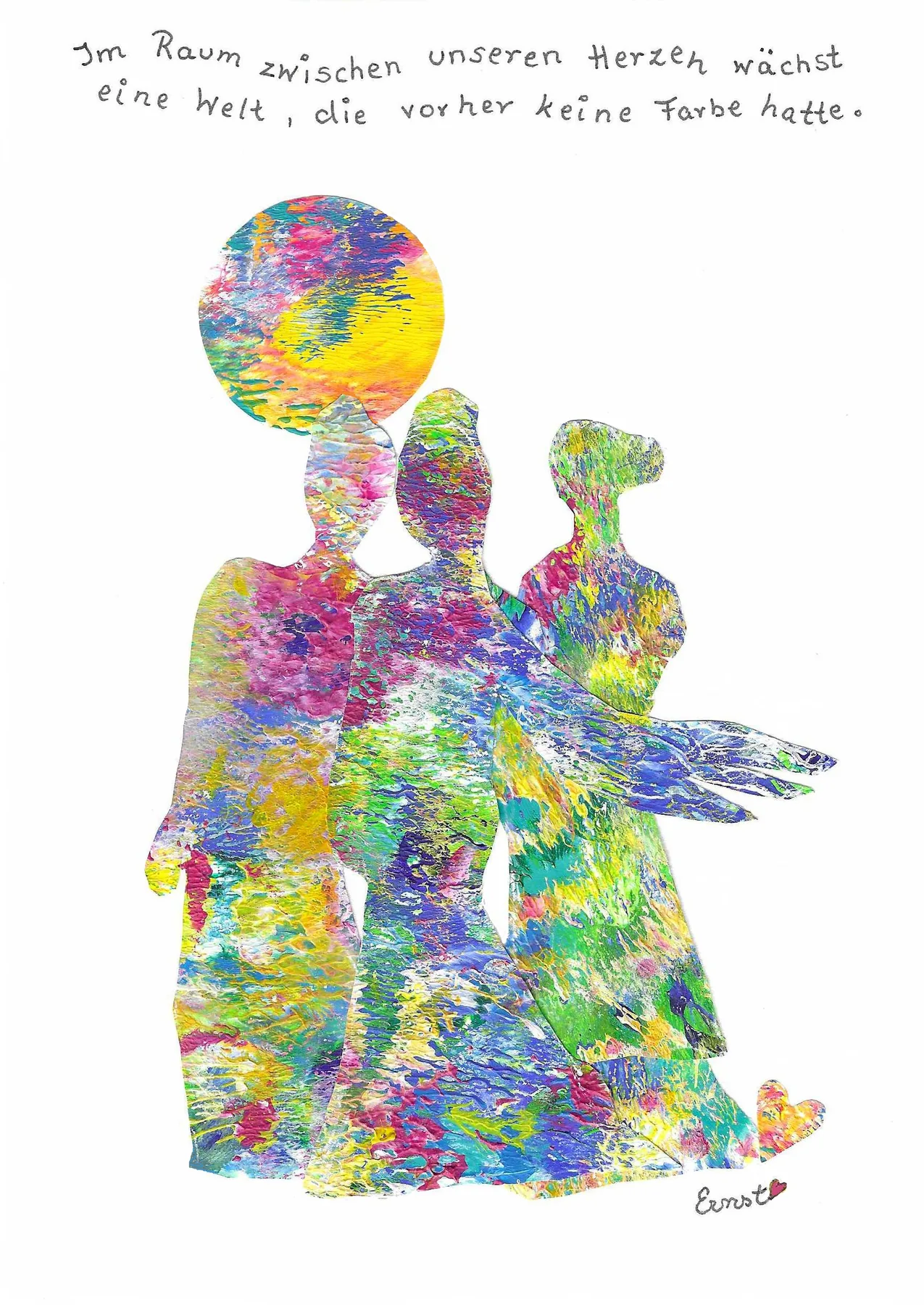 Drei Frauen – Kunstwerk von Andrea Ernst