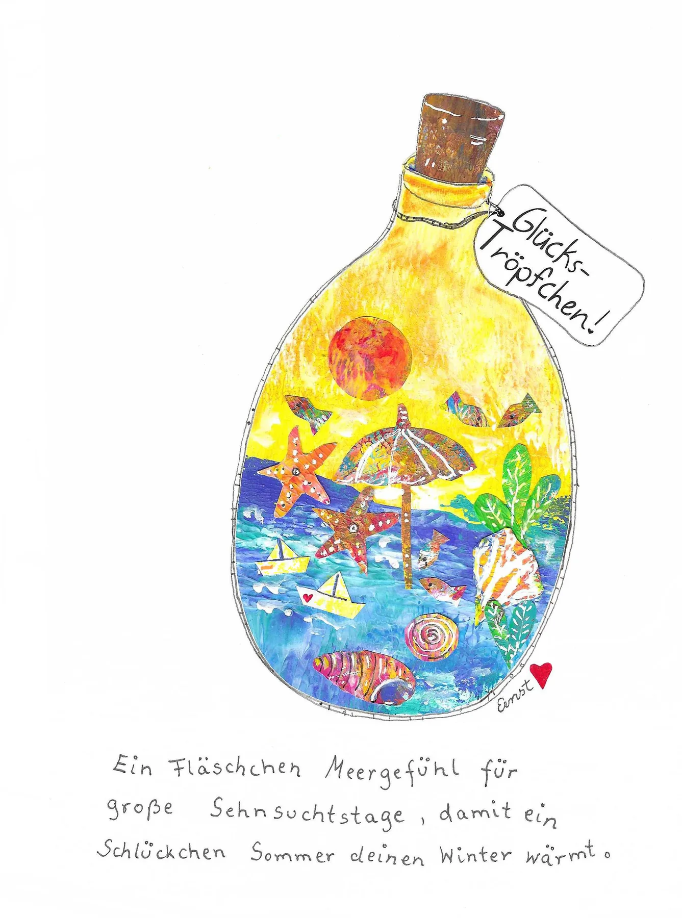 Meergefühl – Kunstwerk von Andrea Ernst