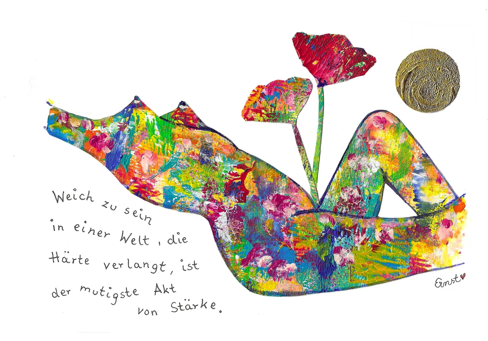 Welch zu sein – Kunstwerk von Andrea Ernst
